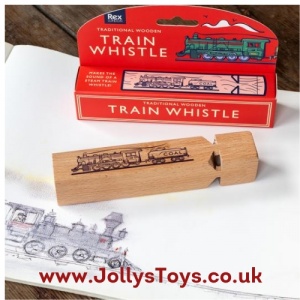 Wooden Train Whistle